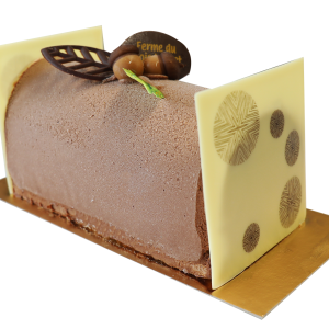 Bûche Chocolat / Noisette