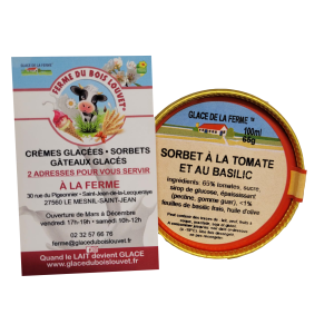 Sorbet Tomate Basilic